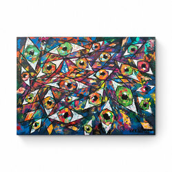 Tearful, 100*70cm