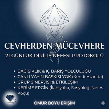 Bağışıklık ve İç Barış" 21 Günlük Protokol Haritası (Ofline çalışma)