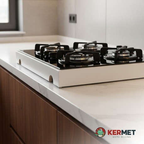 KermetHome Ocak Altı Aparatı, Ankastre Ocak Tezgah Üstü Aparatı 60cm