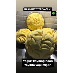 Yoğurt Kaymağından Köy Tereyağı KG