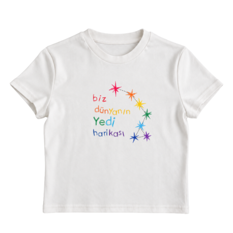 yedi harika - baby tee