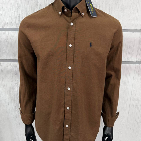 POLO RALPH LAUREN KETEN GÖMLEK İMZA MİDİLLİ NAKIŞ ORJ SERİES