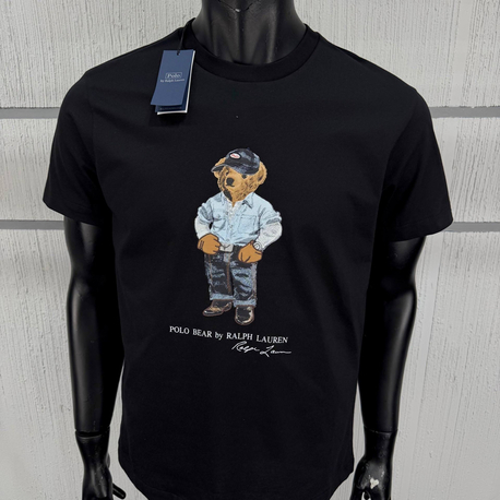 POLO RALPHLAUREN BEAR BASKILI TİŞÖRT 