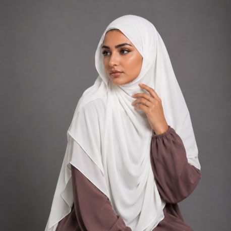 KHİMAR GÖLGELİ OVAL SUFLE (TAŞ GRİ)