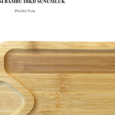 SEVER HOME BAMBU SUNUM TABAĞI 25X14 CM