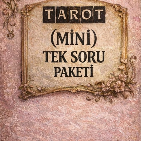 TAROT MİNİ TEK SORU  (24 Saatte Teslim)
