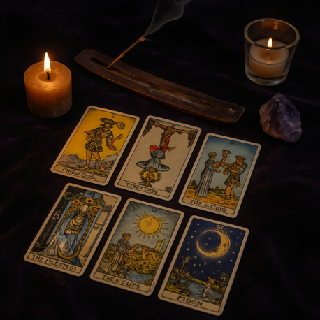Sezgisel Tarot – 5 Kart Açılımı