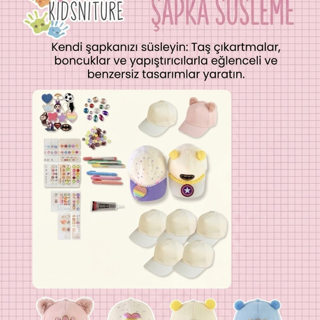 Şapka Tasarım Etkinlik Kutusu