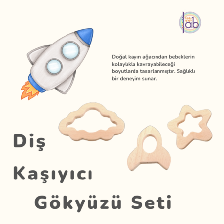 Diş Kaşıyıcı Gökyüzü Seti