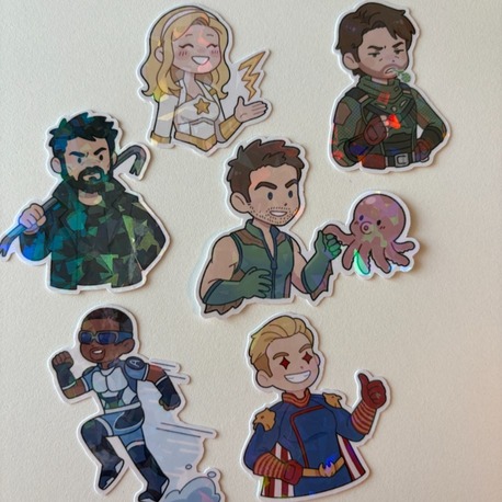 the boys sticker seti