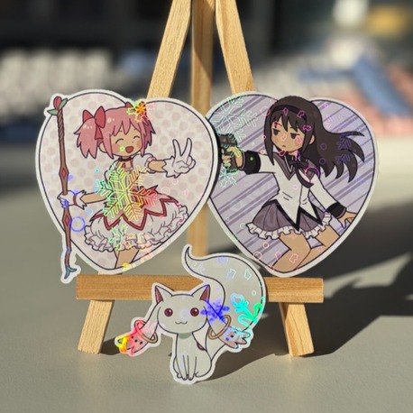 madoka magica sticker seti