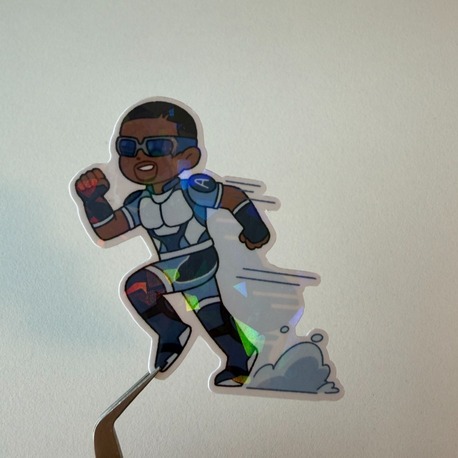 a-train sticker