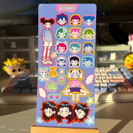 moodlings sticker sheet