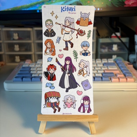 frieren sticker sheet