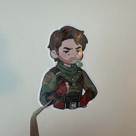 soldier boy sticker