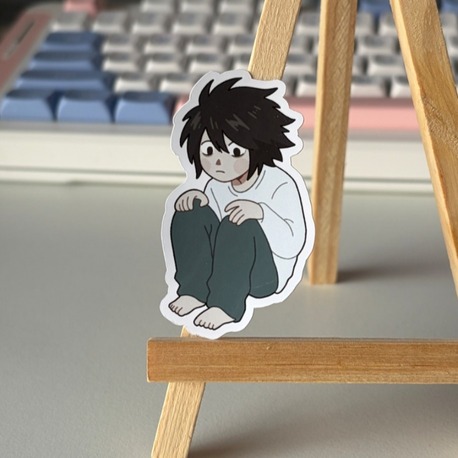 L sticker