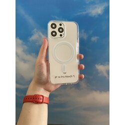 iPhone 14 Pro Max MagSafe Kılıf (beyaz)