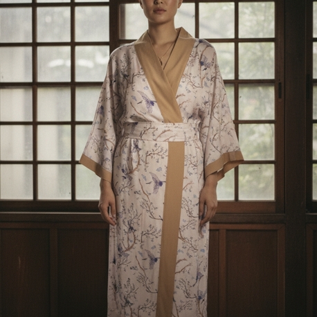stork kimono