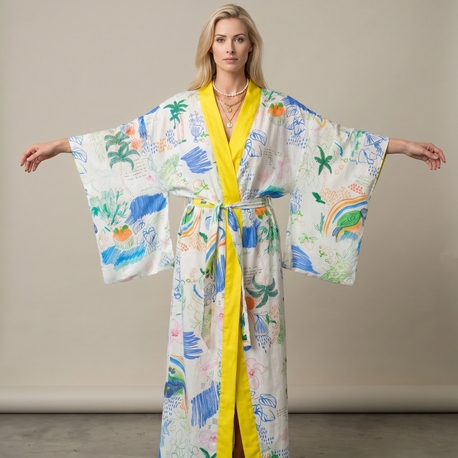 Exotic kimono