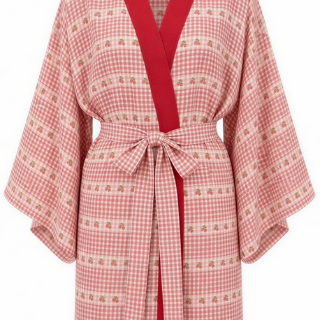 Cherry boom kimono