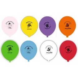 Hazır Baskılı Balon Maaşallah, Hoşgeldiniz