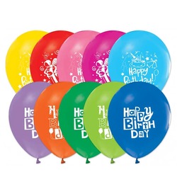 Happy Bırthday Karışık Balon