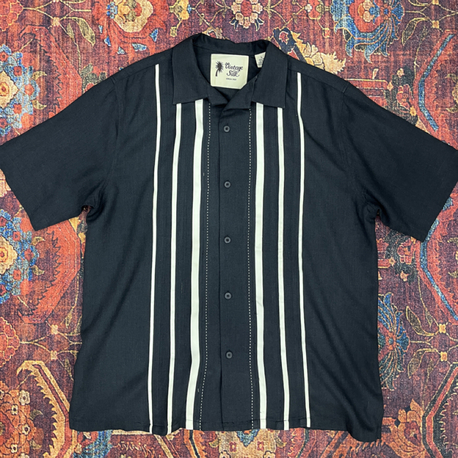 Vintage Silk %100 İpek Gömlek