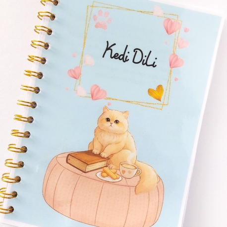 Kedi Dili Defteri A5