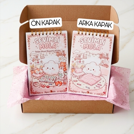 SEVİMLİ MOLA COZY ART BOYAMA KİTABI 