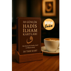 30 Günlük Dijital Hadis Kartları - Her Güne Bir Zikir