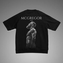 Mcgregor Zen Oversize Siyah T-shirt 