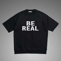 Be Real Tyson Siyah Oversize T-shirt 