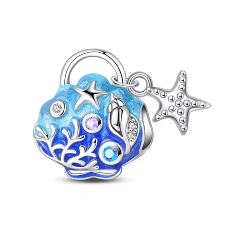 Gümüş İstiridye Charm
