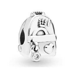 Pandora yazılı sırt çantası charm