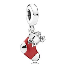 Yılbaşı temalı çorap charm