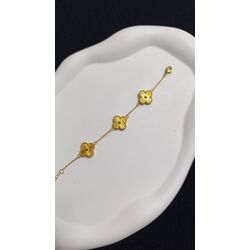 Gold Renk Van Cleef Bileklik