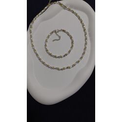 Serenay Set Gümüş Renk