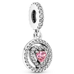 Pembe kalpli charm