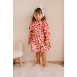 Çiçek Desenli Havalı Yazlık Elbise 