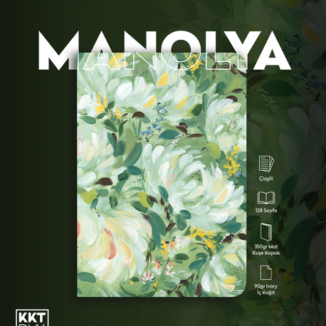 Manolya Defter (Amerikan Cilt Çizgili/ Soft Touch)