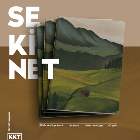 Sekinet Defter (Çizgisiz/ Dikişli Cilt)