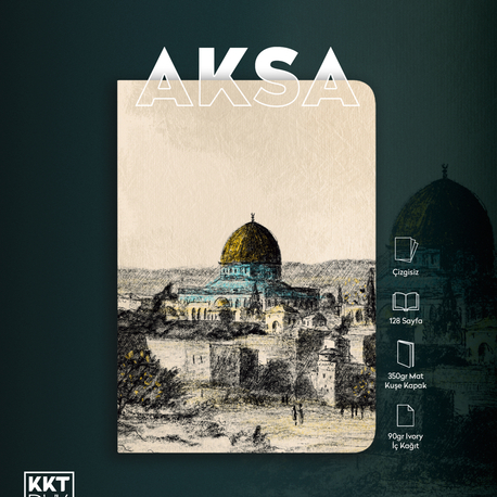 Aksa Defter (Amerikan Cilt Çizgisiz/ Soft Touch)