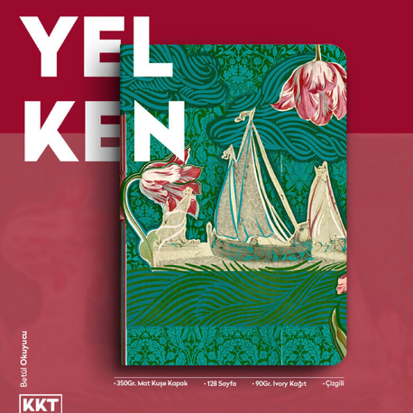 Yelken Defter (Çizgili / Amerikan Cilt)