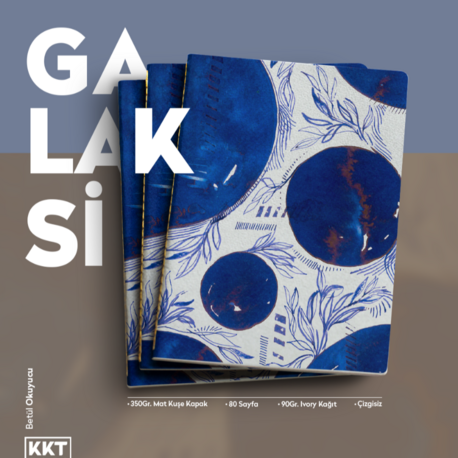 Galaksi Defter (Çizgisiz / Dikişli Cilt)