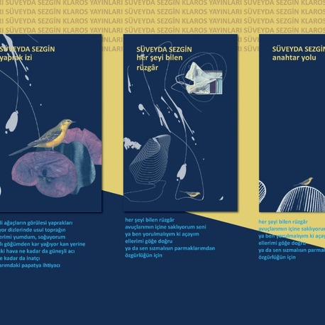 Süveyda Sezgin; Yaprak İzi / Her Şeyi Bilen Rüzgar / Anahtar Yolu (3 kitap)
