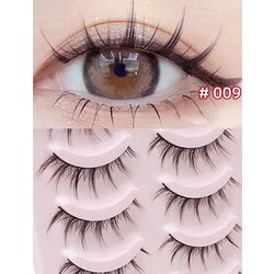 Cute Manga Lash 5 Çift Takma Kirpik Seti
