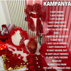 Kampanyalı kına seti 