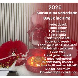 Sultan kına seti 