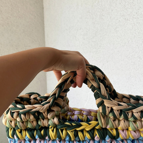 Agora Handbag (Mosaic-Medium)