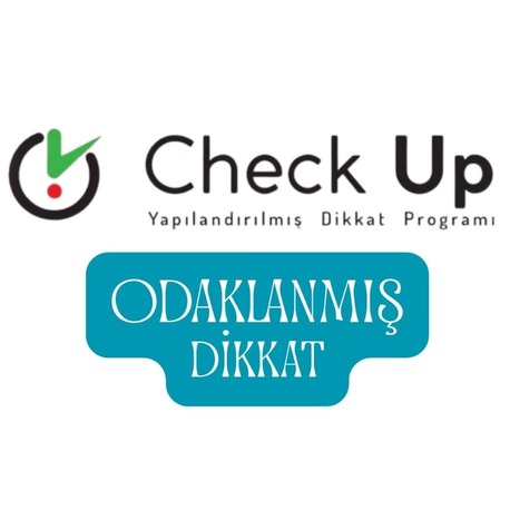 Check UP -1. Modül -Odaklanmış Dikkat Eğitimi
